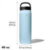 imageOXO 40 oz Insulated Handled Lid Water Bottle Topaz BlueTopaz Blue
