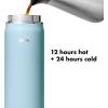 imageOXO 40 oz Insulated Handled Lid Water Bottle Topaz BlueTopaz Blue