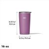 imageOXO Strive 20oz Insulated Tumbler with Sliding Lid  AmethystAmethyst