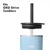 imageOXO Strive 20oz Insulated Tumbler with Sliding Lid  AmethystBlack