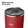 imageOXO Strive 20oz Insulated Tumbler with Sliding Lid  AmethystGarnet