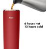 imageOXO Strive 20oz Insulated Tumbler with Sliding Lid  AmethystGarnet
