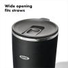 imageOXO Strive 20oz Insulated Tumbler with Sliding Lid  AmethystOnyx