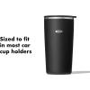 imageOXO Strive 20oz Insulated Tumbler with Sliding Lid  AmethystOnyx