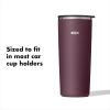 imageOXO Strive 20oz Insulated Tumbler with Sliding Lid  AmethystPurple Garnet