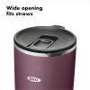 imageOXO Strive 20oz Insulated Tumbler with Sliding Lid  AmethystPurple Garnet