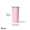 imageOXO Strive 20oz Insulated Tumbler with Sliding Lid  AmethystRose Quartz