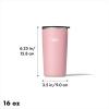 imageOXO Strive 20oz Insulated Tumbler with Sliding Lid  AmethystRose Quartz