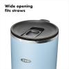 imageOXO Strive 20oz Insulated Tumbler with Sliding Lid  AmethystTopaz Blue
