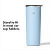 imageOXO Strive 20oz Insulated Tumbler with Sliding Lid  AmethystTopaz Blue