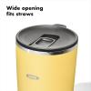 imageOXO Strive 20oz Insulated Tumbler with Sliding Lid  AquamarineCitrine