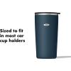 imageOXO Strive 20oz Insulated Tumbler with Sliding Lid  AquamarineDark Cobalt