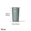 imageOXO Strive 20oz Insulated Tumbler with Sliding Lid  AquamarineJade
