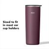 imageOXO Strive 20oz Insulated Tumbler with Sliding Lid  AquamarinePurple Garnet