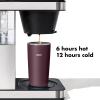 imageOXO Strive 20oz Insulated Tumbler with Sliding Lid  AquamarinePurple Garnet