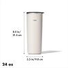 imageOXO Strive 20oz Insulated Tumbler with Sliding Lid  AquamarineQuartz