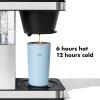 imageOXO Strive 20oz Insulated Tumbler with Sliding Lid  AquamarineTopaz Blue