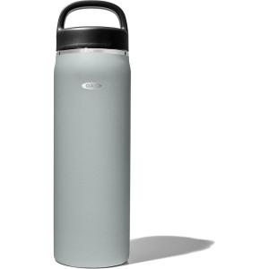 imageOXO 40 oz Insulated Handled Lid Water Bottle Topaz BlueSlate