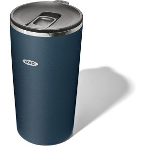 imageOXO Strive 20oz Insulated Tumbler with Sliding Lid  AmethystDark Cobalt