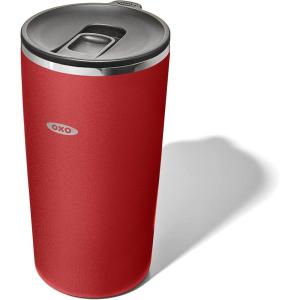 imageOXO Strive 20oz Insulated Tumbler with Sliding Lid  AmethystGarnet