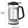 imageOXO Brew Stainless Steel French Press Coffee Maker  32oz