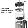 imageOXO Brew Stainless Steel French Press Coffee Maker  32oz