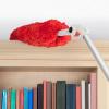 imageOXO Good Grips 3in1 Extendable Microfiber Long Reach Duster with Interchangeable Heads 8 ft Orange