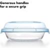 imageOXO Good Grips Glass 3 Qt Baking Dish with LidPie Plate with Lid