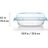 imageOXO Good Grips Glass 3 Qt Baking Dish with LidPie Plate with Lid