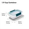 imageOXO Good Grips Prep ampamp Go 19 Cups045 L Container  Leakproof Food Storage  Ideal for leftovers and snacks  BPA Free  Microwave Safe  Dishwasher Safe  Freezer Safe  Odor and Stain Resistant 19 Cup Container