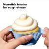 imageOXO Good Grips Silicone Baking Cups Pack of 12 Reusable BPAFree Dishwasher Safe NonStick Food Grade Cupcake And Muffin LinersBaking Cups  12