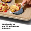 imageOXO Good Grips Silicone Baking Cups Pack of 12 Reusable BPAFree Dishwasher Safe NonStick Food Grade Cupcake And Muffin LinersBaking Cups  12