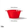 imageOXO Good Grips Silicone Baking Cups Pack of 12 Reusable BPAFree Dishwasher Safe NonStick Food Grade Cupcake And Muffin LinersBaking Cups  12