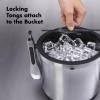 imageOXO Ice Bucket and Tongs Set  Brushed Stainless Steel