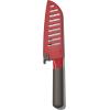 imageOXO Outdoor 55in14cm Santoku Knife with Locking SheathGrayRed