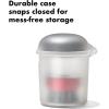 imageOXO Outdoor Kitchen Soap Dispensing Dish Brush with Storage Case