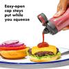 imageOXO Outdoor Leakproof Squeeze Bottle Set 3 6 ozSqueeze Bottle Set