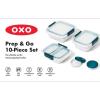 imageOxo Container Prep And Go 10 Pieces Set10pc Prep  Go Set