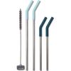imageOXO Good Grips Collapsible Straw with Case5Piece Reusable Straw Set