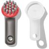 imageOXO Outdoor Heavy Duty Cast Iron Brush with CoverRedGreyHeavy Duty Brush with Cover