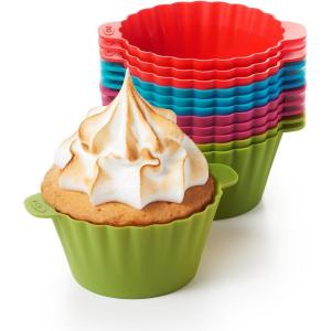 imageOXO Good Grips Silicone Baking Cups Multicolor 3 ozPack of 12