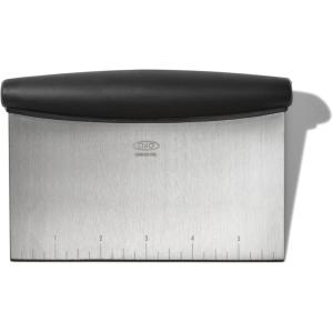 imageOXO Good Grips Stainless Steel Bench Scraper ampamp ChopperGood Grips Multipurpose Scraper  Chopper