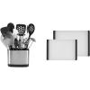 imageOXO Good Grips 15Piece Everyday Kitchen Utensil Set Silver15Piece