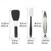 imageOXO Good Grips 3Piece Utensil Set fpr NonStick Cookware Black
