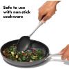 imageOXO Good Grips Nylon SlottedSteel Silicone Spoon