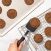 imageOXO Good Grips Silicone Cookie Spatula Gray 3 inchesGray