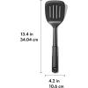 imageOXO Steel Silicone Flexible TurnerSquare Turner