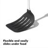 imageOXO Steel Silicone Flexible TurnerSteel Silicone Turner