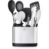 imageOXO Good Grips 15Piece Everyday Kitchen Utensil Set Silver10Piece