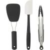 imageOXO Good Grips 3Piece Utensil Set fpr NonStick Cookware Black